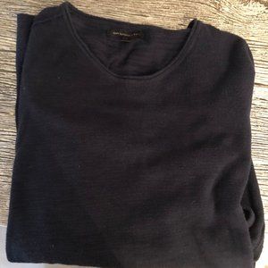 John Varvatos Navy Blue Sweater